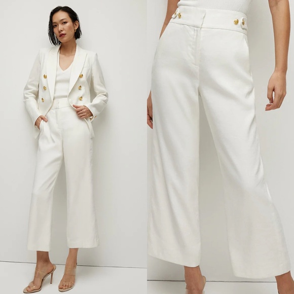 Veronica beard Aubrie linen blend pant FINAL PRICE NO OFFERS